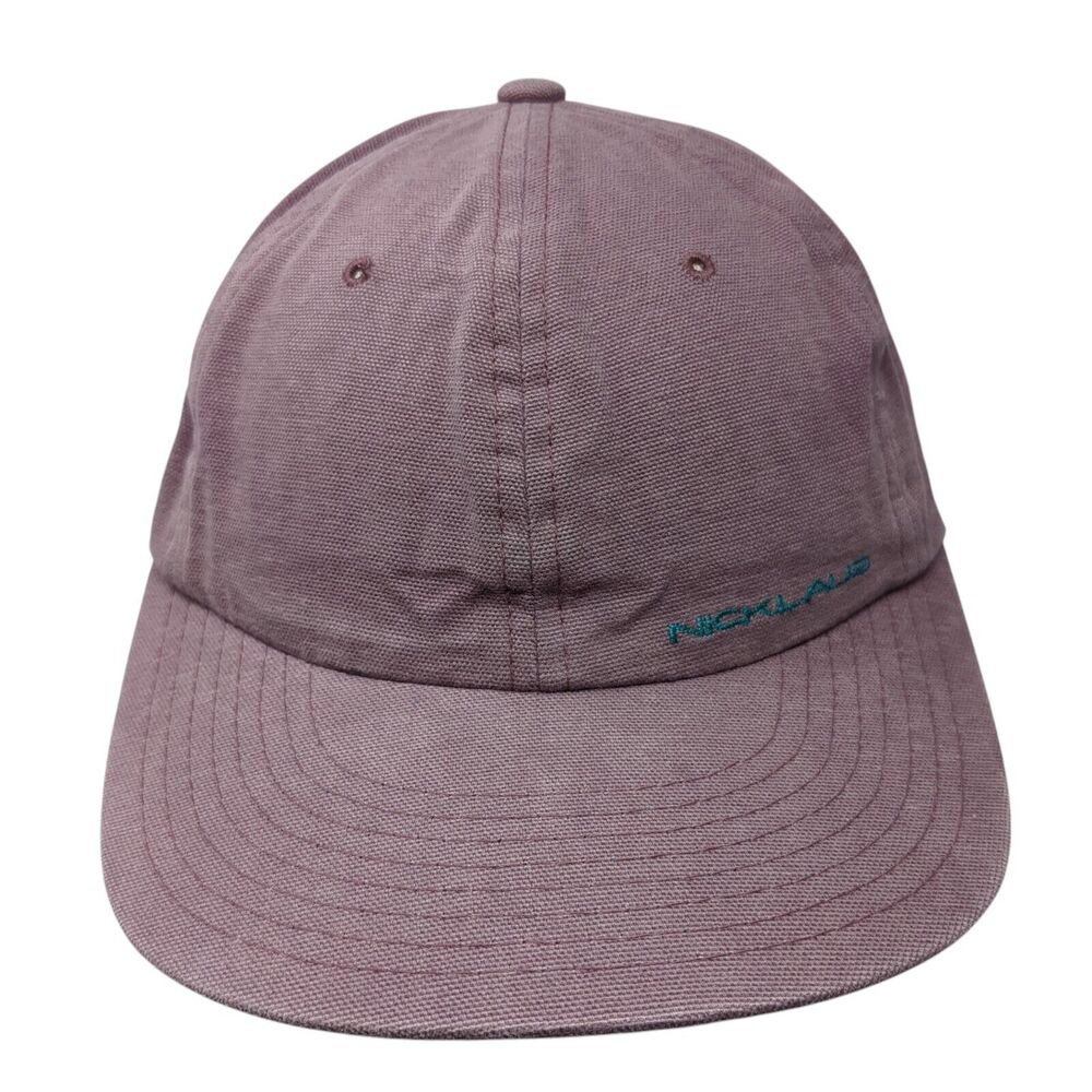 Nicklaus For Women Slideback Hat Red One Size Adjustable Embroidered 6 Panel